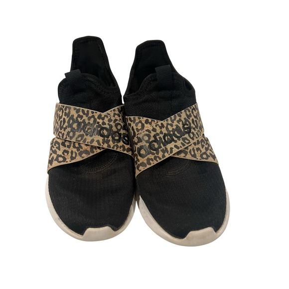 Adidas Shoes Womens 8 Puremotion Adapt Running Sneakers Black Cheetah FY7233 - Picture 1 of 8